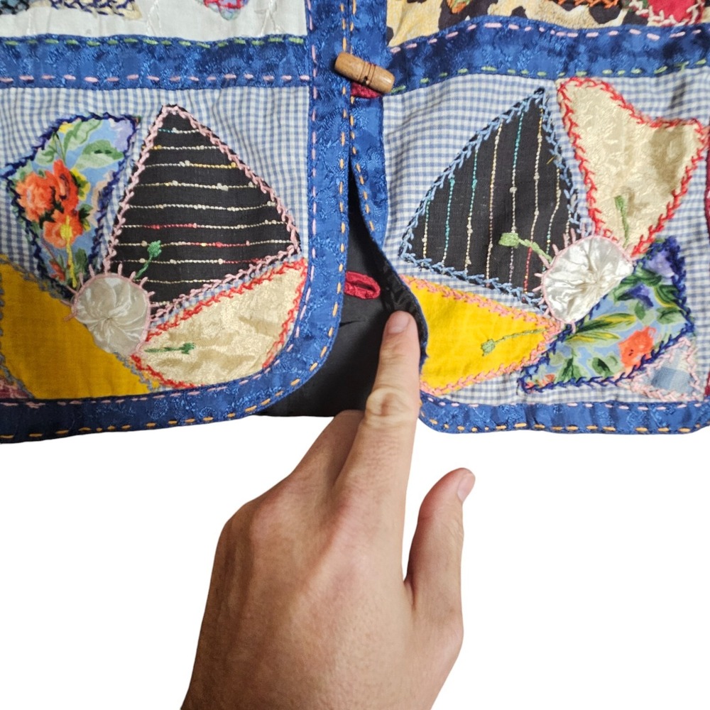 Colorful Patchwork Vest - Picture 5 of 10